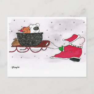 2020 ziggy-kaart met huisdieren briefkaart