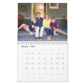 2021 Aangepaste fotokalender Creëer Uw eigen rood Kalender (Feb 2026)