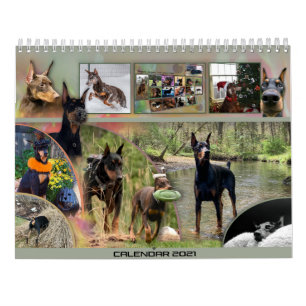 2021 Agenda van Dobermantalk Kalender