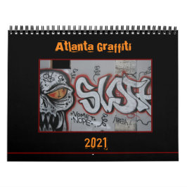 2021 Atlanta Graffiti Kalender