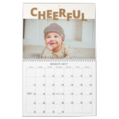 2021 Baby Multi-Photo Kalender (Mar 2027)