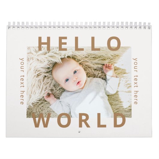 2021 Baby Multi-Photo Kalender (Hoes)