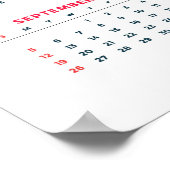 2021 Bloemencalender Poster (Hoek)