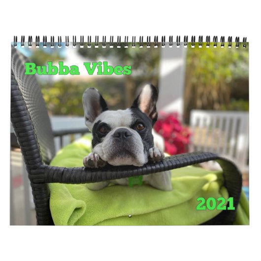 2021 BUBBA VIBE CALENDAR KALENDER (Hoes)