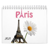 2021 Calendar Paris, Frankrijk Kalender (Hoes)