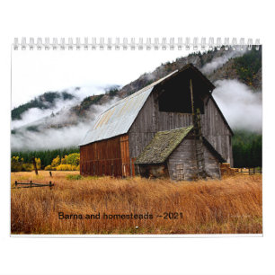 2021 Calendrier de la ferme et de la ferme.