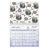 2021 Calendrier Kittens Cats (Jan 2027)