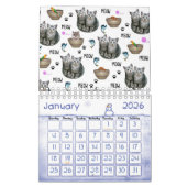 2021 Calendrier Kittens Cats (Jan 2026)