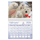 2021 Calendrier Ours polaire (Feb 2026)