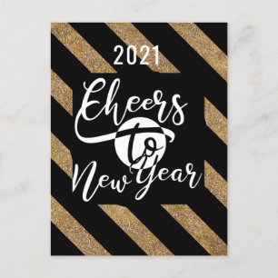 2021 Cheers tot nieuwjaar   Nieuwjaar Feestdagenkaart