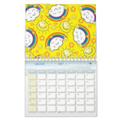 2021 Clouds Calendrier Enfants Rainbows Sun (Jan 2027)
