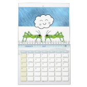 2021 Clouds Calendrier Enfants Rainbows Sun (Feb 2027)