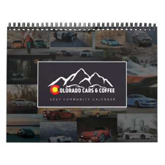2021 Colorado Cars & Coffee Community Calendar Kalender