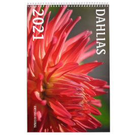 2021 DAHLIA CALENDAR-DRYANORIGINELE KALENDERS KALENDER