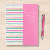 2021 Dromen & Plannen Goud Glitter Roze Gepersonal Planner