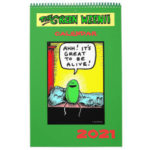 2021 Green Weenii Agenda Kalender