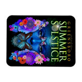 2021 Greensboro Zomerzonnewende Festival Keepsake Magneet (Horizontaal)