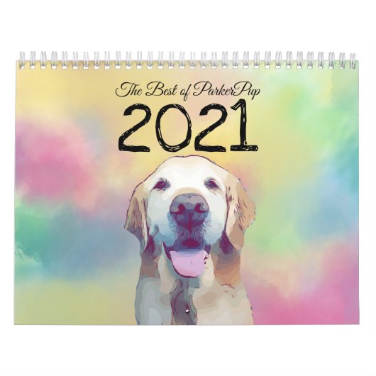 2021: Het beste van ParkerPup Kalender (Hoes)