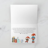 2021 is opgestaan | Funny 2021 Dumpster Fire Kaart (Binnen)