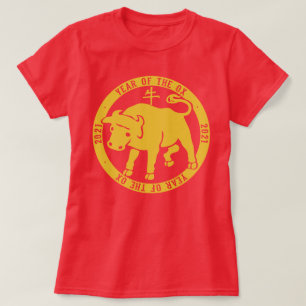 2021 Jaar van de os T-shirt