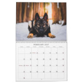 2021 Jade & Jasper the Sable GSD's Calendar Kalender (Feb 2027)
