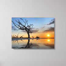 2021 jekyll eiland sunrise #4 canvas