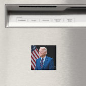 2021 Joe Biden US President Portrait Magneet (Insitu (Vaatwasser))