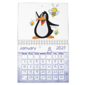 2021 Kalender Pinguïn (Jan 2027)