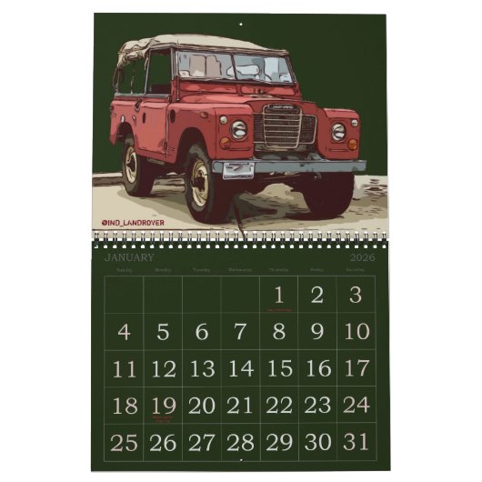 2021 KALENDERS BUITEN HET WEG KALENDER (Jan 2026)