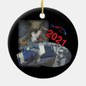 2021 Keramische Circle Ornament Freyja (Achterkant)