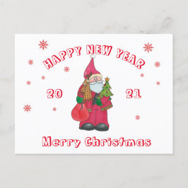 2021 Kerstkaart Aankondigingskaart