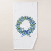 2021 Kerstmis met Ginger Jar Bath Towel Badhanddoek (Badhanddoek)