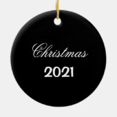 2021 kerstversiering Plague Doctor tree Custom Keramisch Ornament (Achterkant)