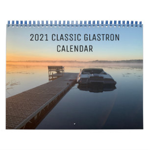 2021 Klassieke Glastron-kalender Kalender