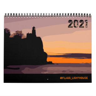 2021 LIGHTHOUSE CALENDAR KALENDER