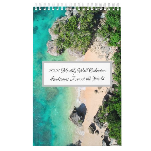 2021 Maandelijkse Wall-kalender Kalender (Hoes)