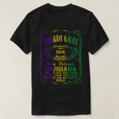 2021 Mardi Gras Costume Mardi Gras 2021 T-shirt (Design voorkant)