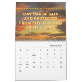 2021 Metta Phrases Calendrier par PeaceLoveMetta (Feb 2027)