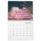 2021 Metta Phrases Calendrier par PeaceLoveMetta (Jan 2027)