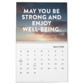 2021 Metta Phrases Calendrier par PeaceLoveMetta (Mar 2026)