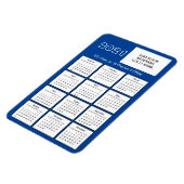 2021 Mini Calendar koelkast Business Logo Magneet (Linkerzijde)