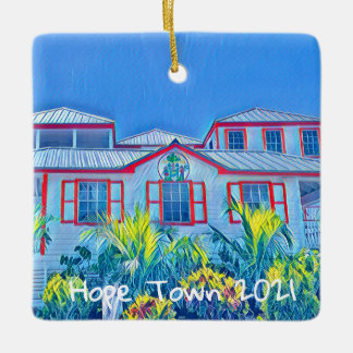 2021 Ornament- Hope Town Primary School- Keramisch Ornament