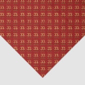 2021 Ox jaar Goud met ingegraveerd effect Weefselp Tissuepapier (Detail)