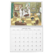 2021 Rabbit Art Calendar Kalender (Jan 2027)