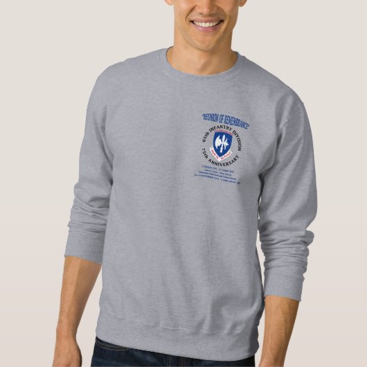 2021 Reunion Sweatshirt 65th Infantry Division (Voorkant)