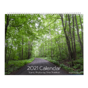 2021 Schilderachtig Connecticut Kalender