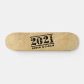 2021 Sober & Clean Recovery Services Skateboard (Horizontaal)