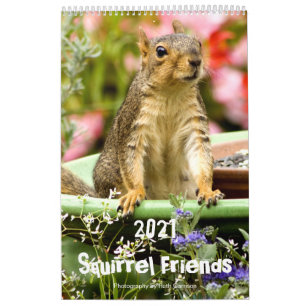 2021 Squirrel Friends Kalender