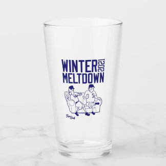 2021 Twins Daily Winter Meltdown Pint Glass Glas