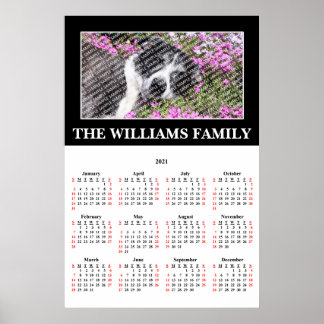 2021 Uw favoriete Poster voor aangepaste fotokalen